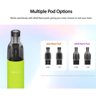 Joyetech eGo Nano Pod 800mAh Orange Red Gradient