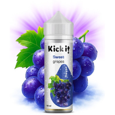 Příchuť KickIt S&V 10ml Sweet Grapes