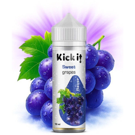Příchuť KickIt S&V 10ml Sweet Grapes
