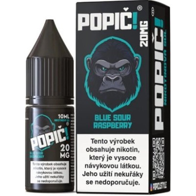 Liquid POPIČ! Salt Blue Sour Raspberry 10ml-20mg