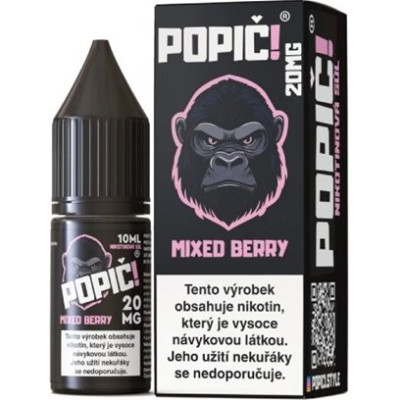 Liquid POPIČ! Salt Mixed Berry 10ml-20mg