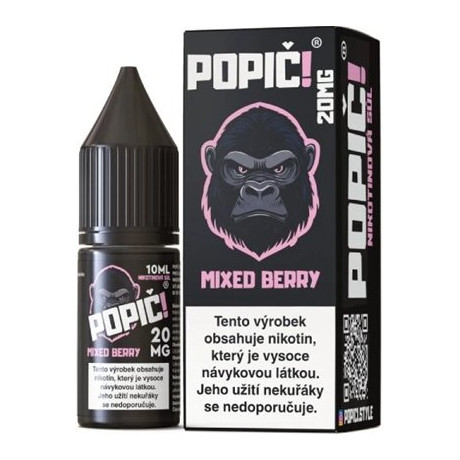 Liquid POPIČ! Salt Mixed Berry 10ml-20mg