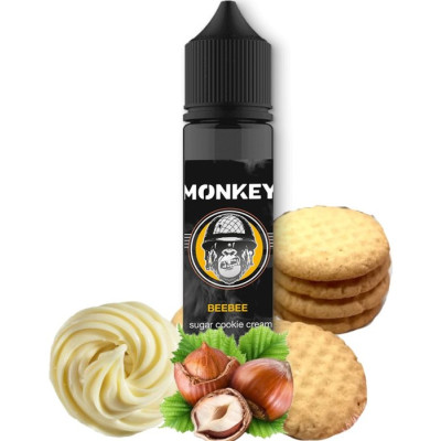 Příchuť MONKEY liquid Shake and Vape BeeBee Sugar Cookie Cream 10ml