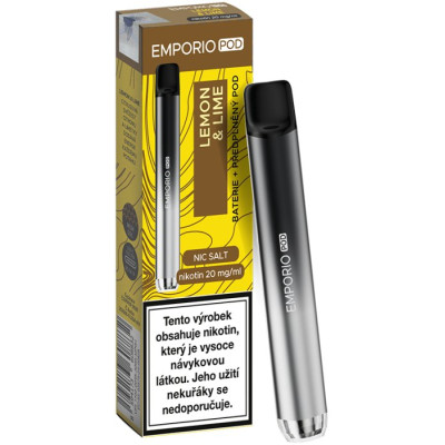 EMPORIO POD elektronická cigareta 500mAh Lemon & Lime 20mg
