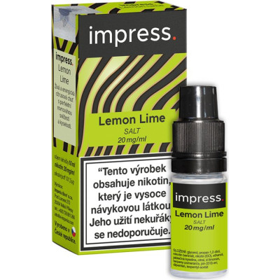 Liquid IMPRESS SALT Lemon Lime 10ml - 20mg