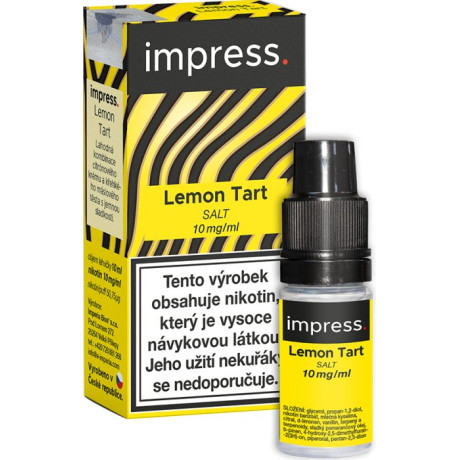 Liquid IMPRESS SALT Lemon Tart 10ml - 10mg