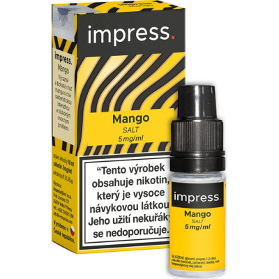 Liquid IMPRESS SALT Mango 10ml - 5mg