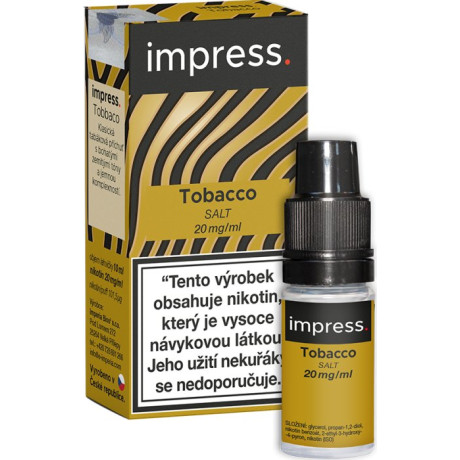 Liquid IMPRESS SALT Tobacco 10ml - 20mg