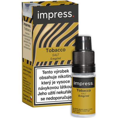 Liquid IMPRESS SALT Tobacco 10ml - 5mg