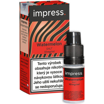 Liquid IMPRESS SALT Watermelon 10ml - 10mg