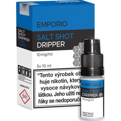 Emporio Booster SALT SHOT Dripper 5x10ml 10mg 5PACK