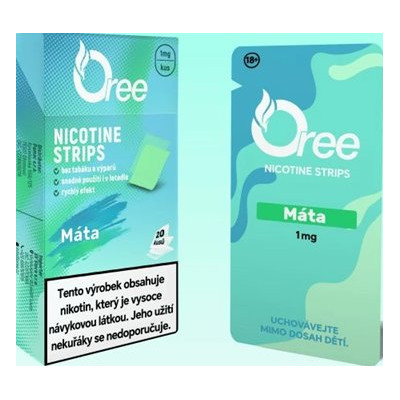 Nikotinový film Oree Máta 1mg