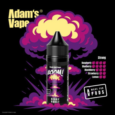 Příchuť Adam´s Vape BOOM! Series Shake and Vape 5ml Berry Burst