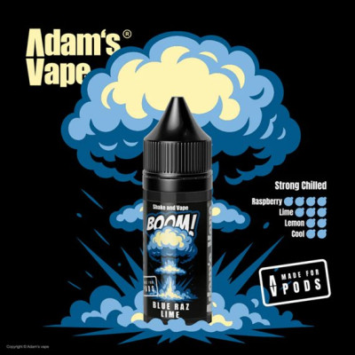 Příchuť Adam´s Vape BOOM! Series Shake and Vape 5ml Blue Raz Lime