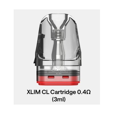 OXVA Xlim CL Pod Top Fill cartridge 0,4ohm 3ml 3Pack