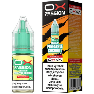Liquid OXVA OX PASSION Salts Pineapple Coconut 10ml - 20mg