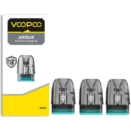 VOOPOO ARGUS Top Fill cartridge V2 0,7ohm 3ml 3Pack