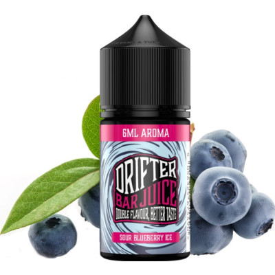 Příchuť Drifter Bar Juice S&V 6ml Sour Blueberry Ice