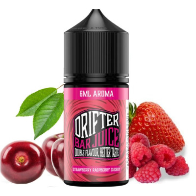 Příchuť Drifter Bar Juice S&V 6ml Strawberry Raspberry Cherry
