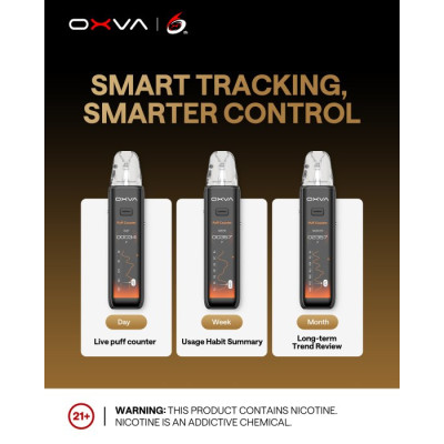 OXVA Xlim 3 ULTRA elektronická cigareta 1500mAh Metal Gray