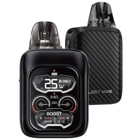Lost Vape URSA Baby 3 Pro Pod elektronická cigareta 1300mAh Black Carbon